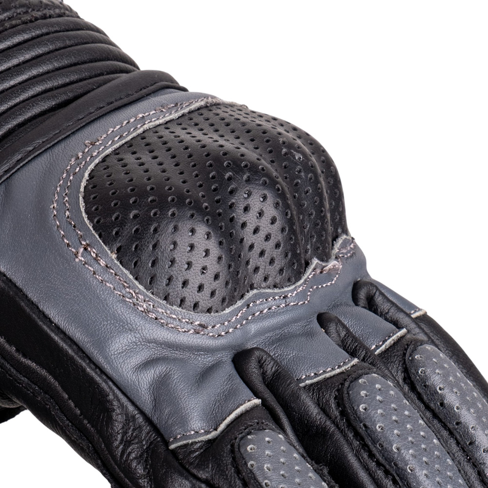 Kožené moto rukavice W-TEC Boldron černo-šedá S (obrázek 5)