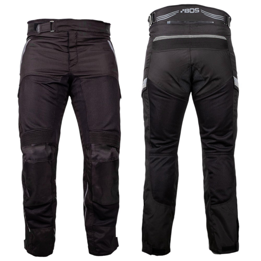 Moto kalhoty BOS Soul Black S