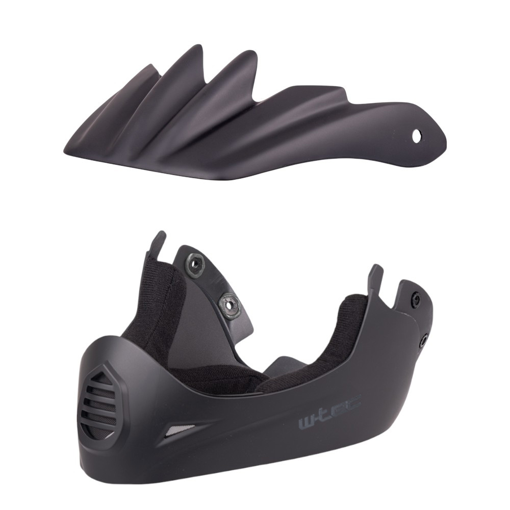 Downhill přilba W-TEC Campanero Matt Black S (48-54) (obrázek 10)