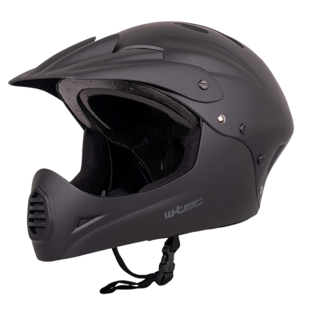 Downhill přilba W-TEC Campanero Matt Black S (48-54) (obrázek 3)