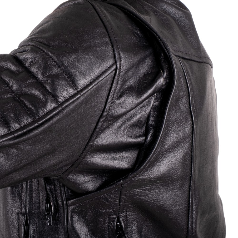 Kožená moto bunda W-TEC Murayo černá XXL (obrázek 8)