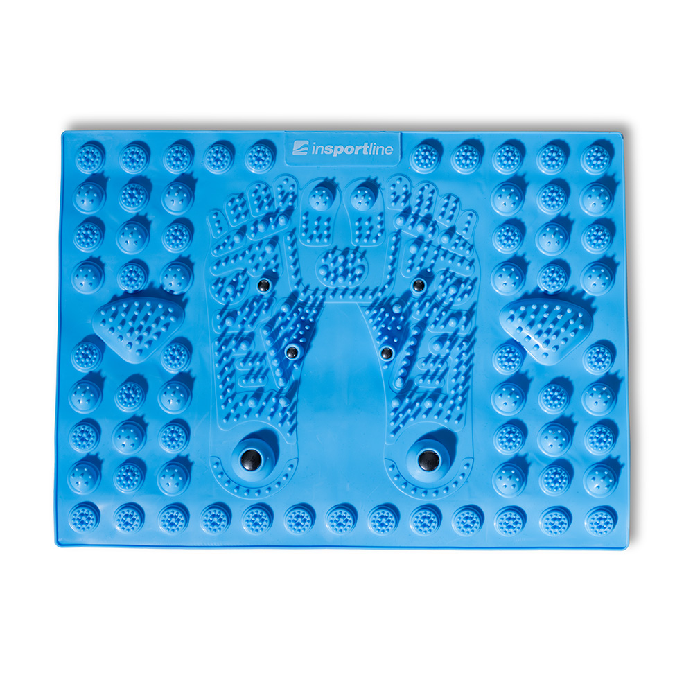 Masážní podložka pod chodidla inSPORTline Tilsipur 39x29 cm modrá (obrázek 4)