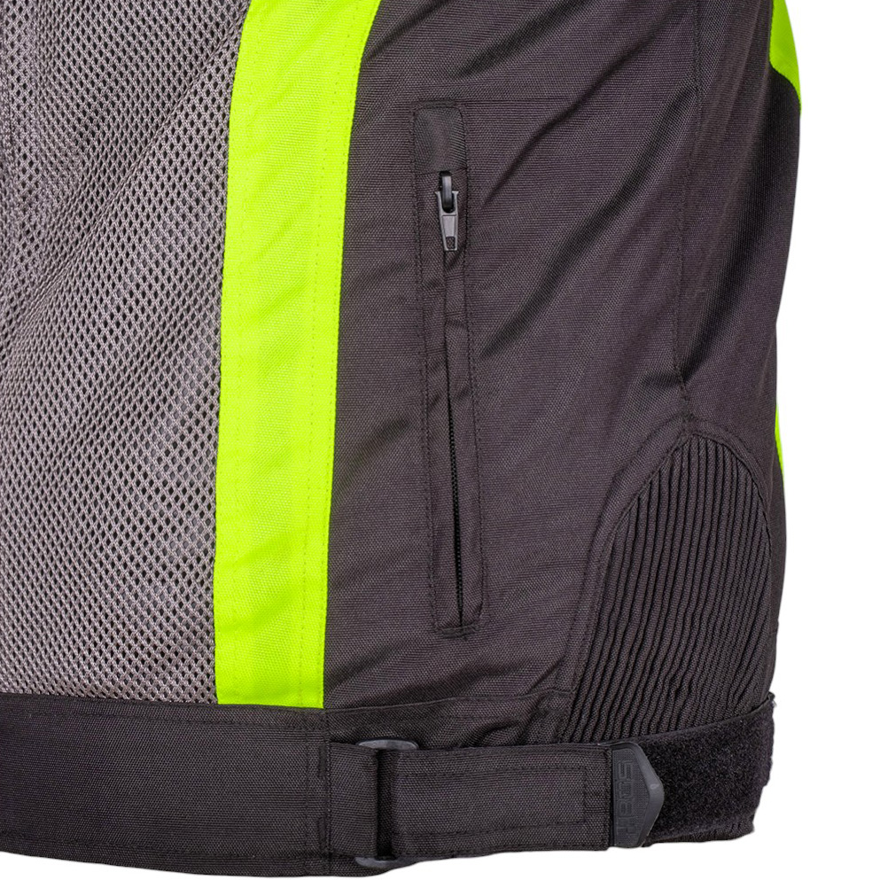 Pánská moto bunda BOS Tokyo Neon 4XL - Obrázek 4