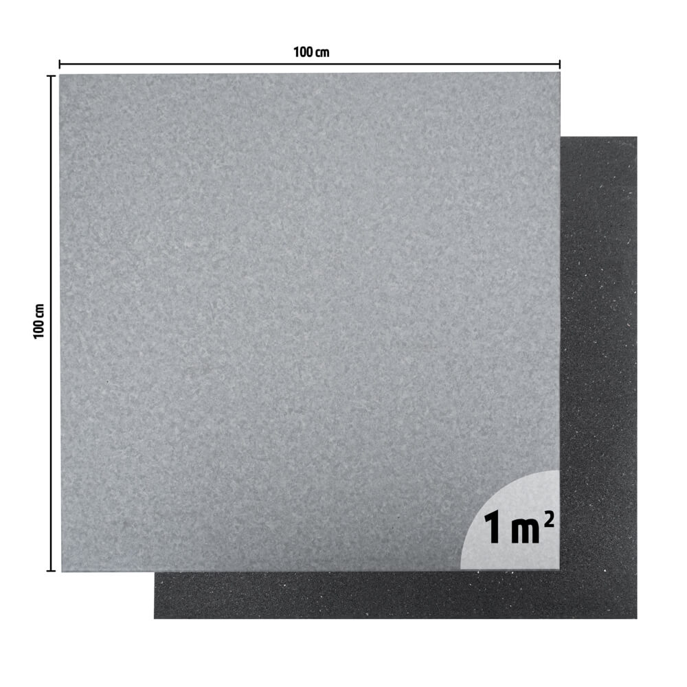 Zátěžová podložka inSPORTline Luxteko Flat 100x100x1,5 cm mramor (obrázek 6)
