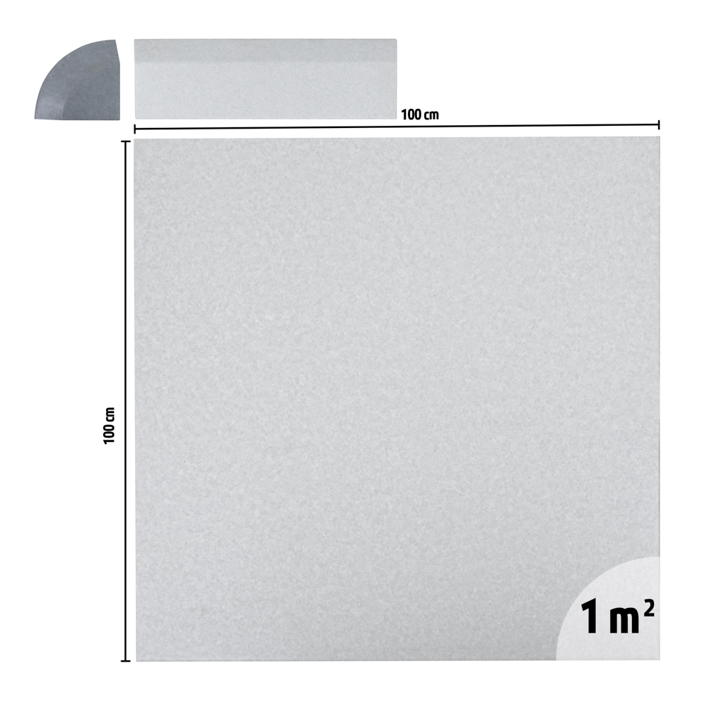 Roh pro podložky Luxteko Waffle 2cm 1ks mramor