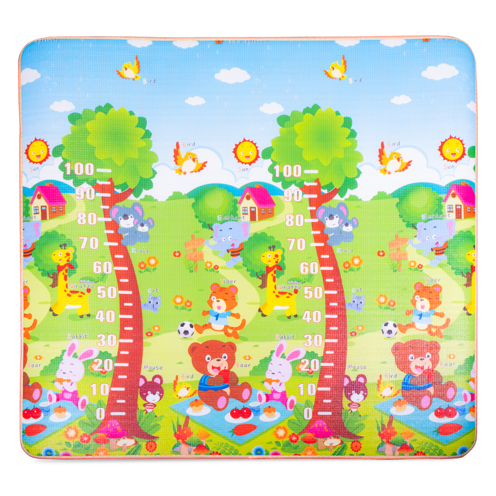 Rolovatelná dětská podložka inSPORTline Lhotino 200x180x1,5 cm Puzzle/Moře (obrázek 11)