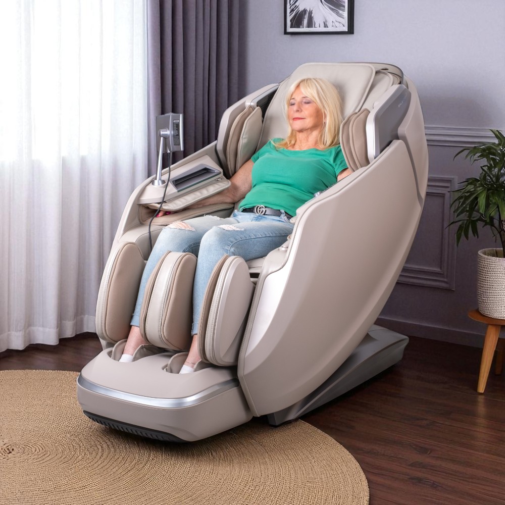 4D masážní křeslo inSPORTline Balsadena béžová - Obrázek 6