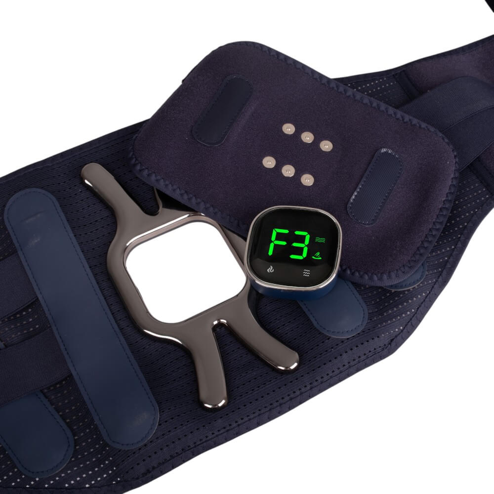 Elektrický masážní a vyhřívací bederní pás inSPORTline Soncharge - Obrázek 5