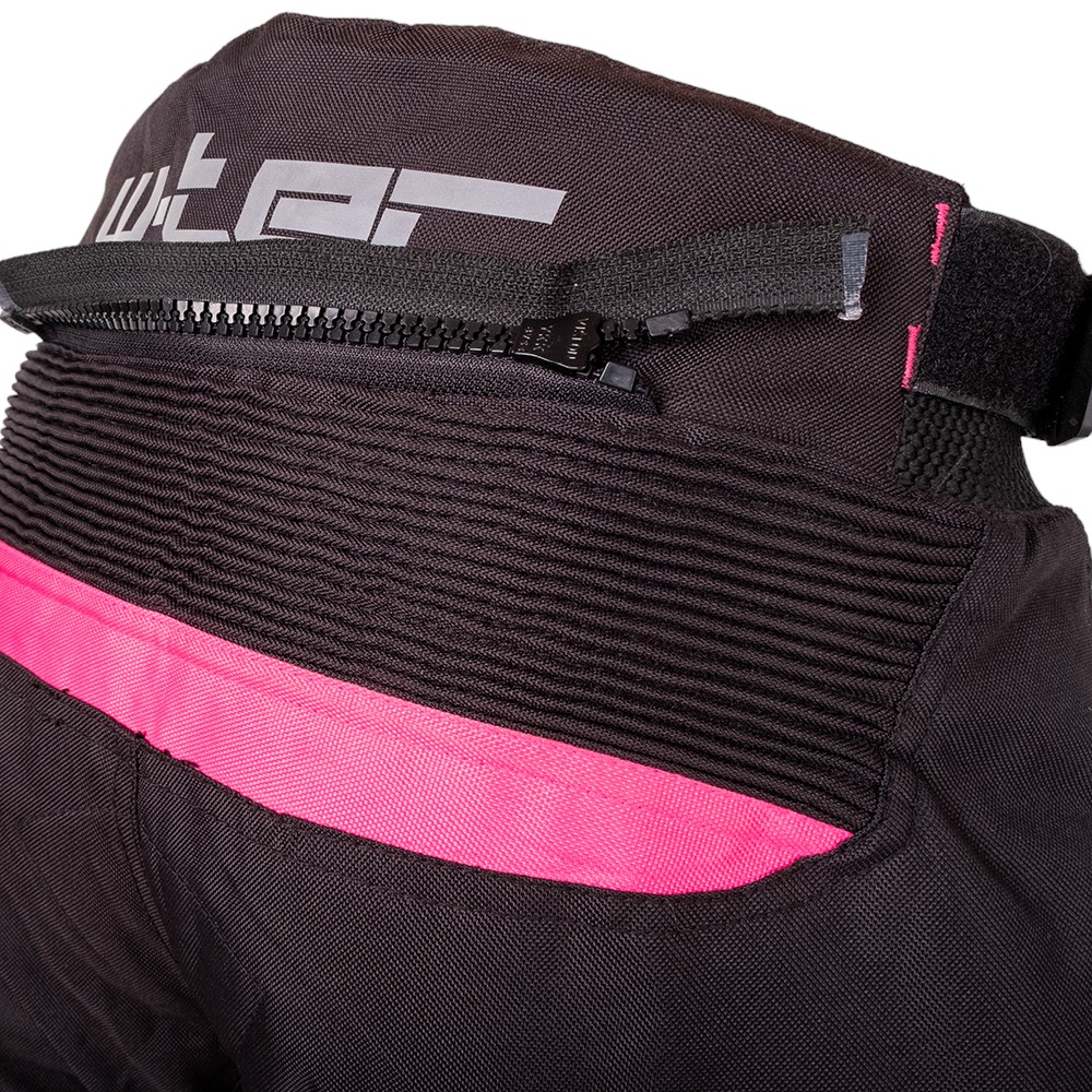 Dámské moto kalhoty W-TEC Durmanes Lady černo-růžová L - Obrázek 6