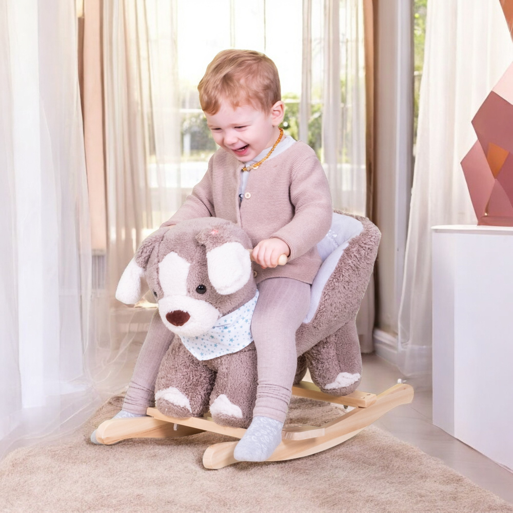 Houpací pes inSPORTline Kepekino se zvukovými efekty - Obrázek 2