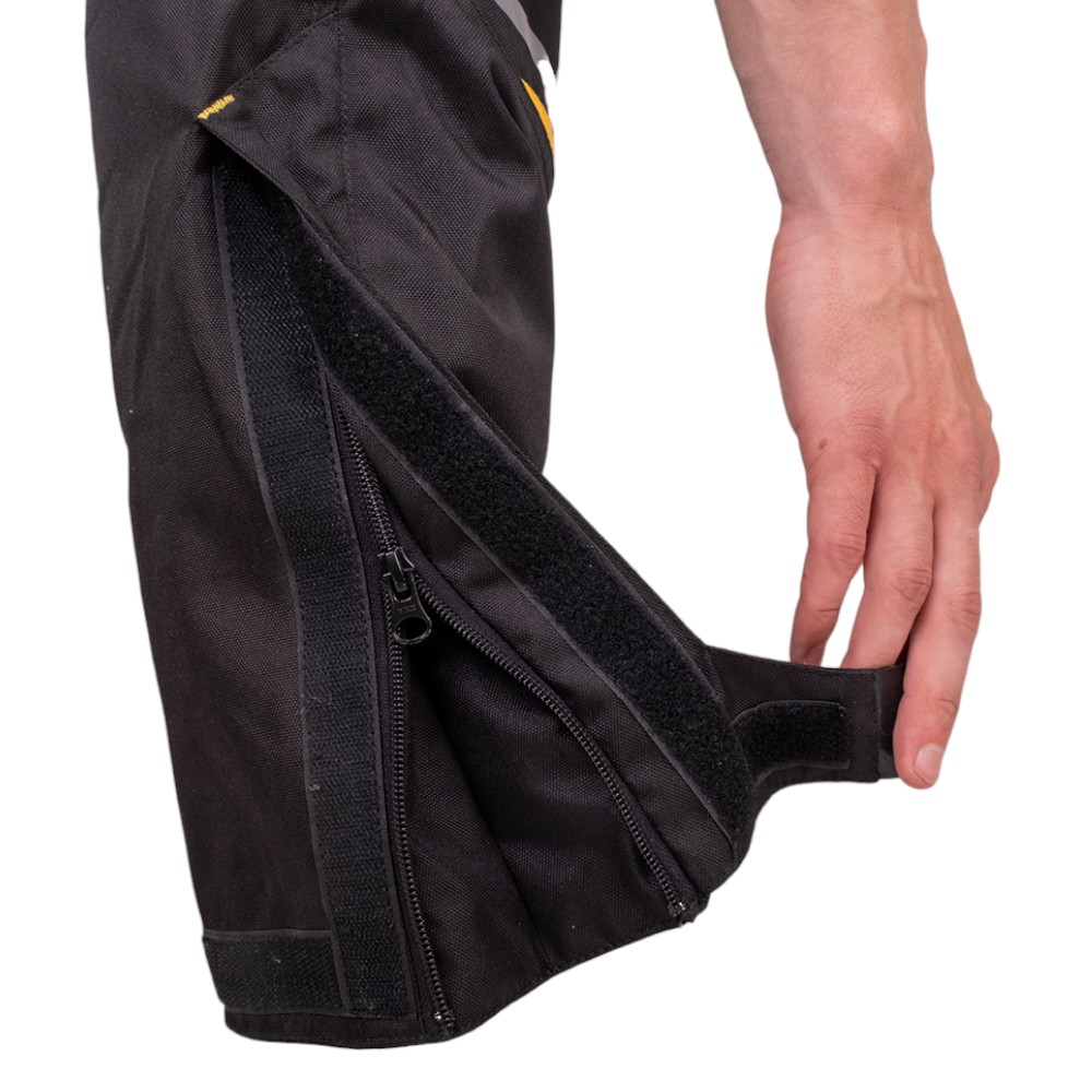 Pánské letní moto kalhoty W-TEC Toranio černo-žlutá 5XL (obrázek 9)