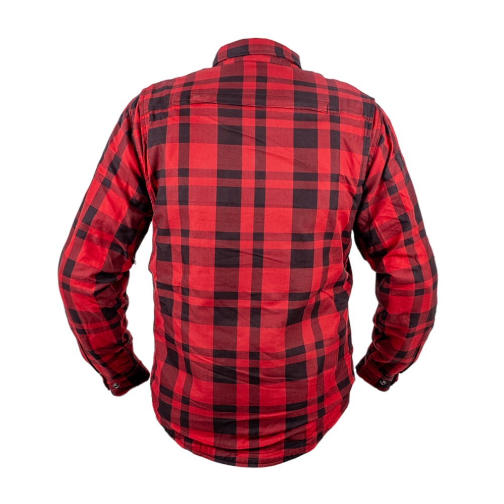 Moto košile BOS Lumberjack Impact Red 3XL