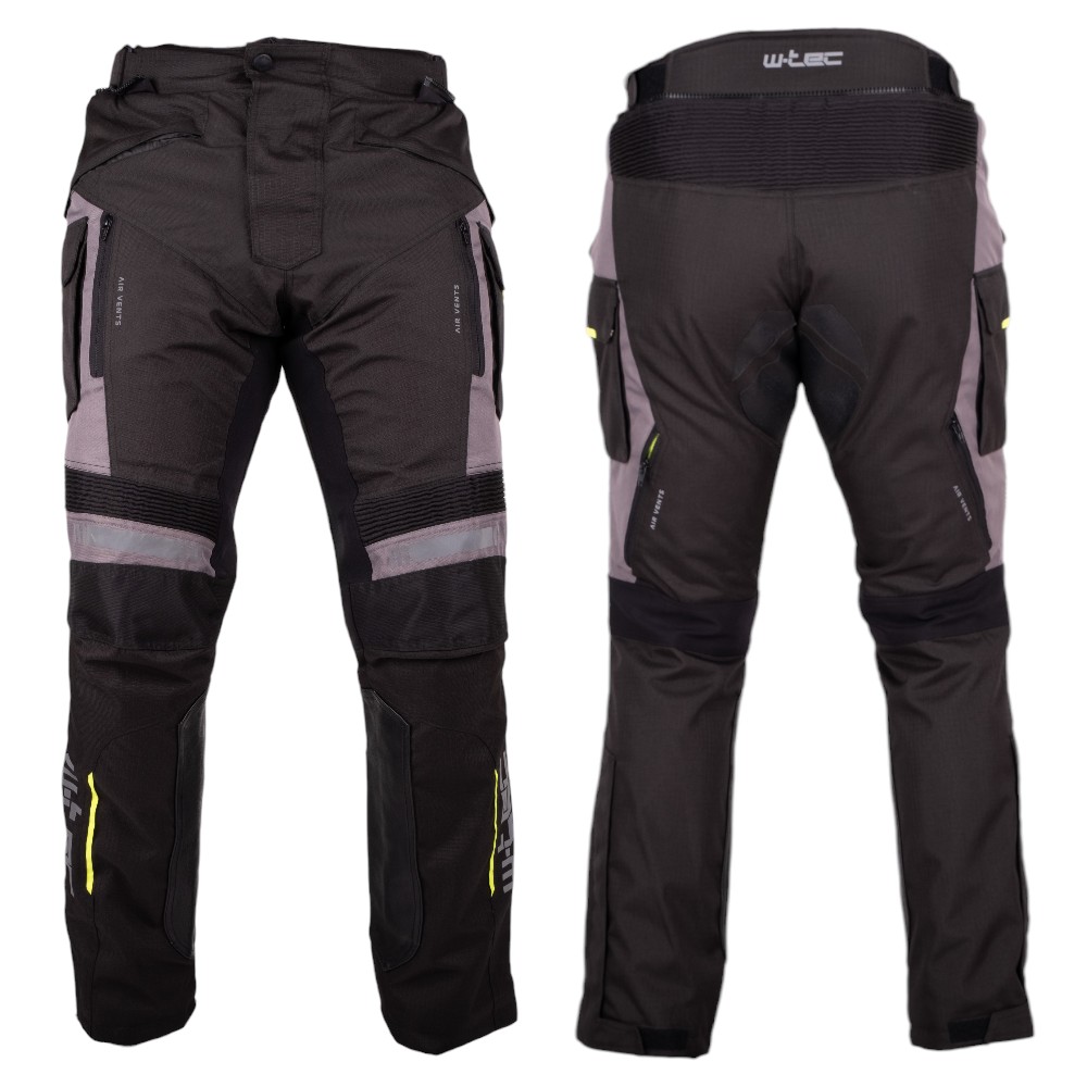 Moto kalhoty W-TEC Smackton černá L