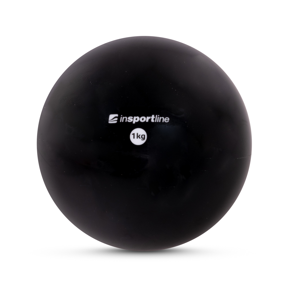 Jóga míč inSPORTline Yoga Ball 1 kg černá