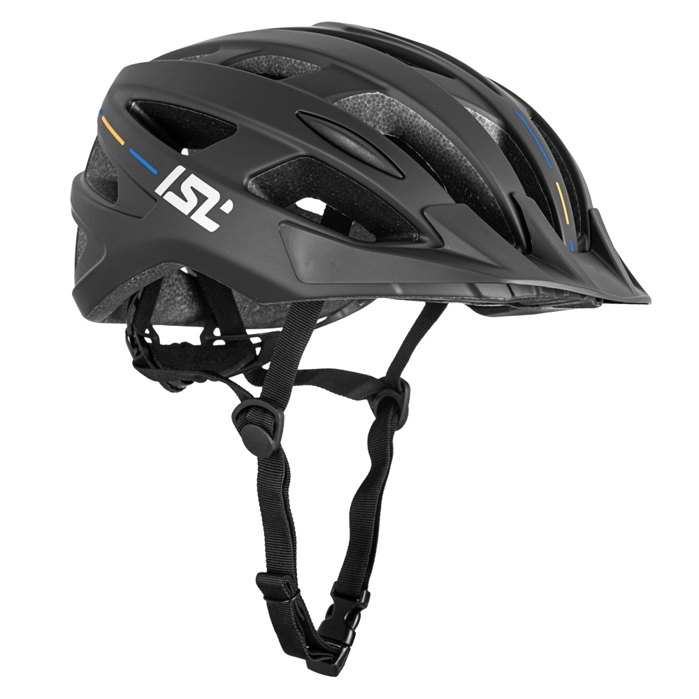 Cyklo přilba ISL Winsdor Matt Black/Shadow Blue L (58-62)