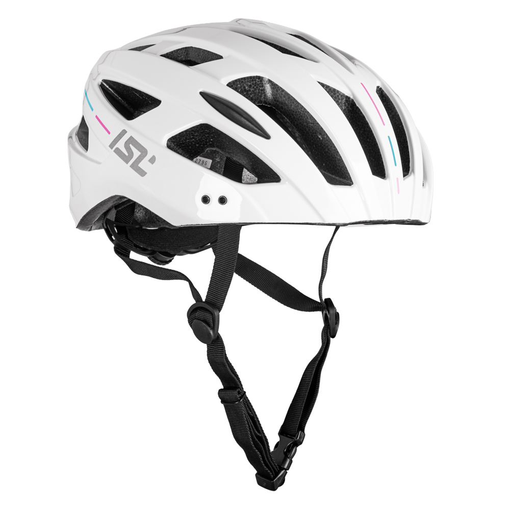 Cyklo přilba ISL Winsdor Glossy White/Titanium Grey M (54-58)