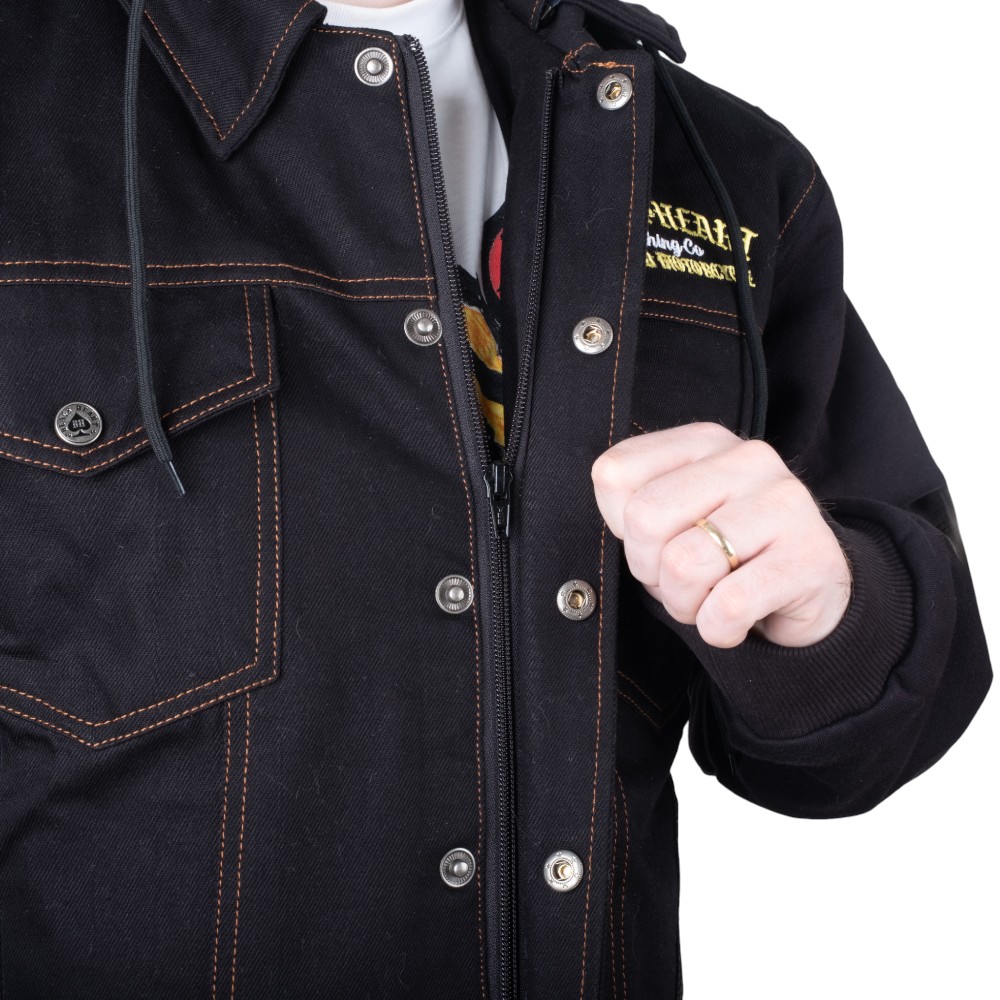 Moto bunda W-TEC Black Heart Reeftor černá 3XL (obrázek 7)