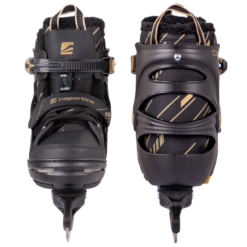 Zimní brusle inSPORTline Golnes černá M (37-41) - Obrázek 3