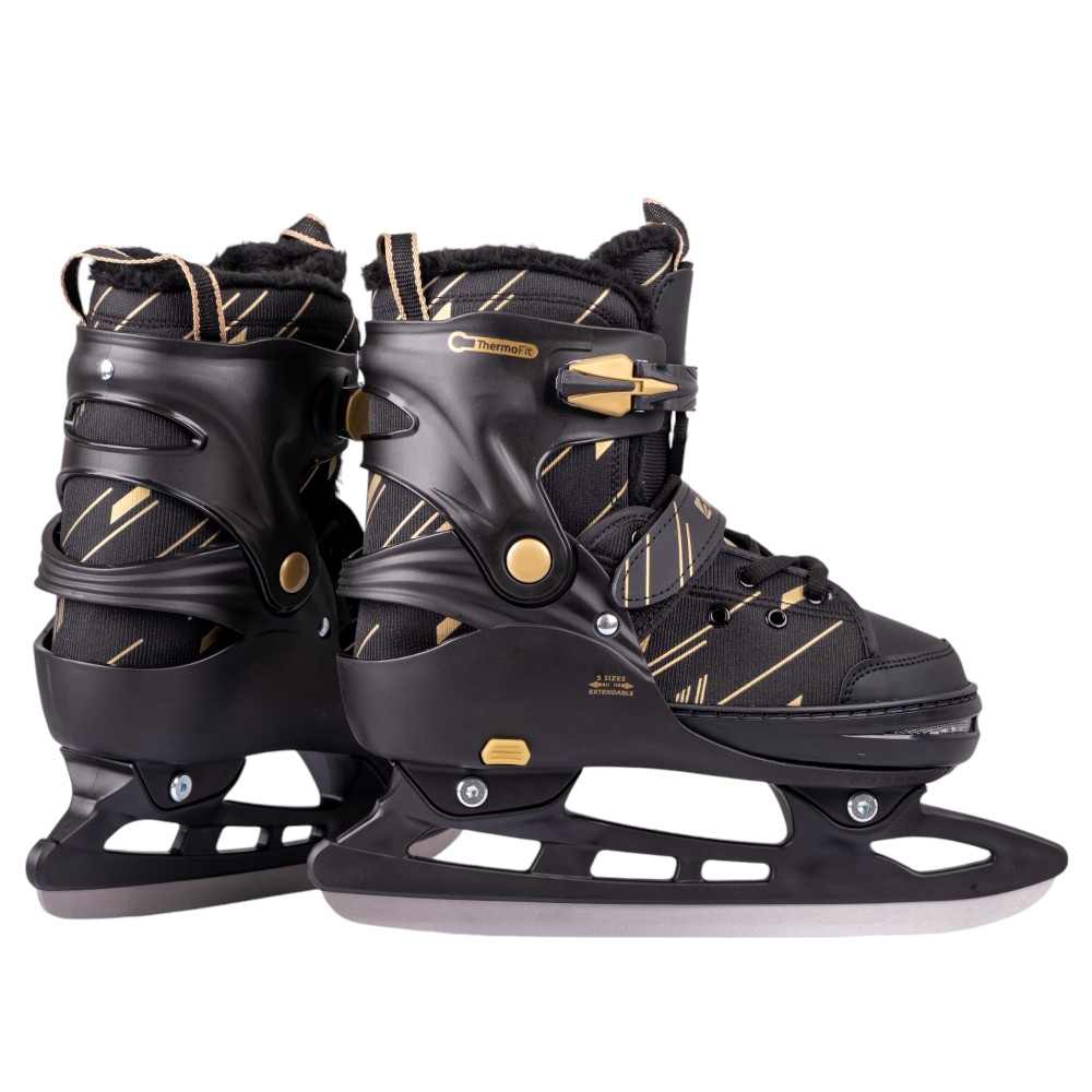 Zimní brusle inSPORTline Golnes černá M (37-41) - Obrázek 4
