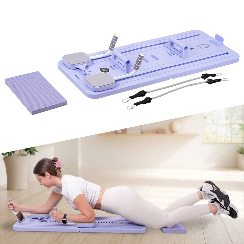 Pilates reformer inSPORTline Trancer Basic fialová