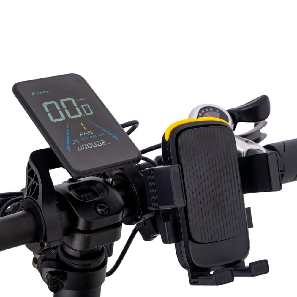 Skládací elektro fat bike inSPORTline ISL Baxom 840Wh 20" 16,5" (170-205 cm) Black (obrázek 7)