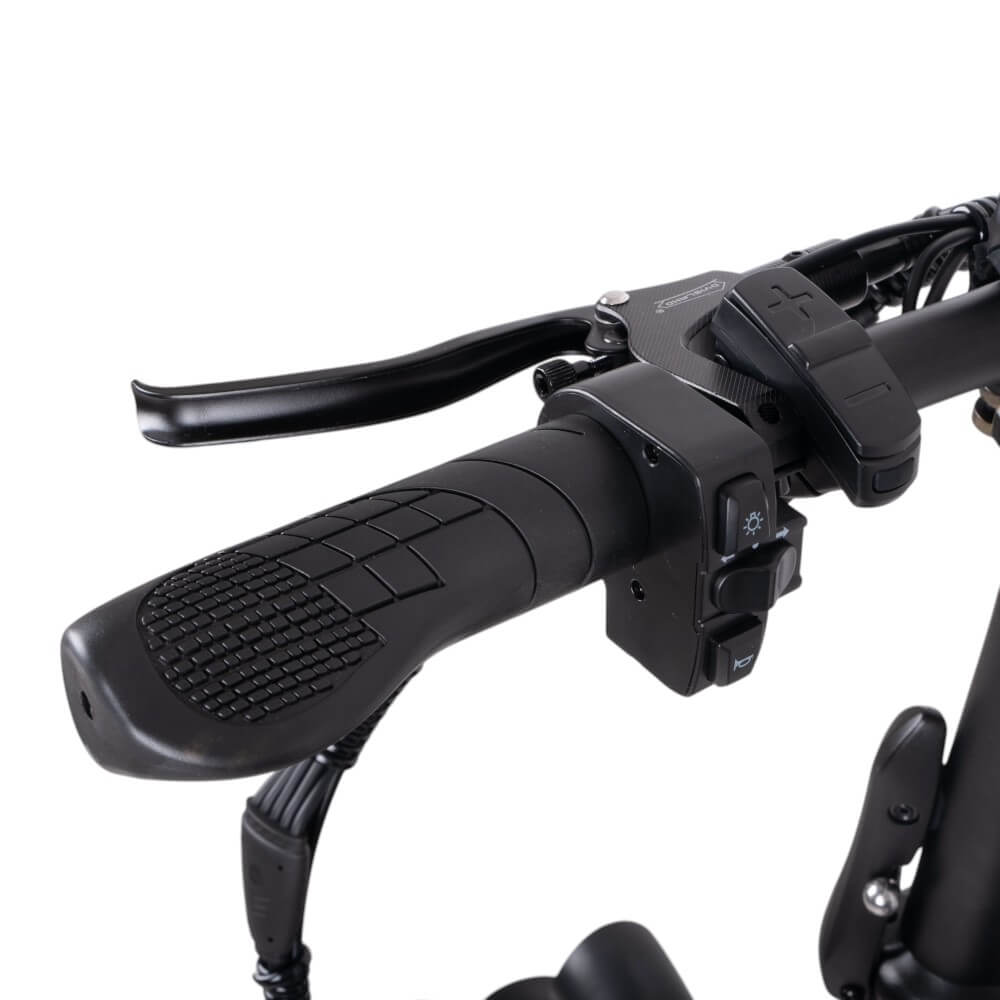 Skládací elektro fat bike inSPORTline ISL Baxom 840Wh 20" 16,5" (170-205 cm) Black (obrázek 8)