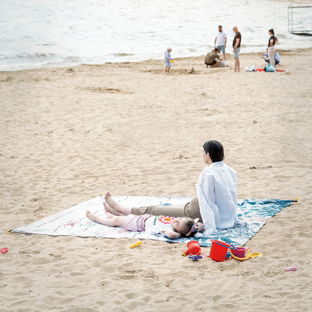 Pikniková deka inSPORTline Maritino 208x197 cm želva (obrázek 10)
