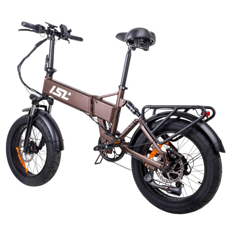 Skládací elektro fat bike inSPORTline ISL Baxom 840Wh 20" 16,5" (170-205 cm) Black (obrázek 5)