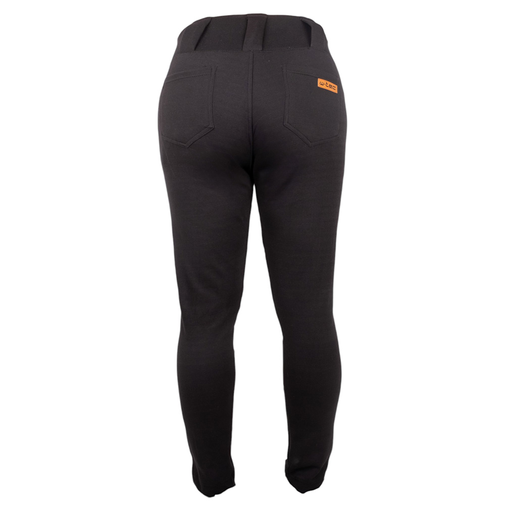 Dámské moto legíny W-TEC Lukrecia černá M prodloužená délka - Obrázek 3