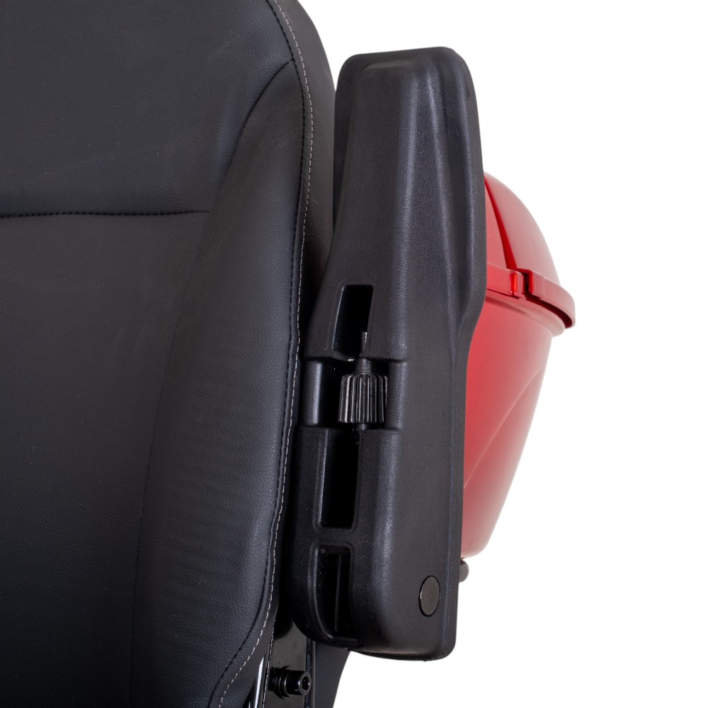 Elektrický tříkolový vozík inSPORTline Zorica Deluxe s elektromagnetickou brzdou červená (obrázek 11)