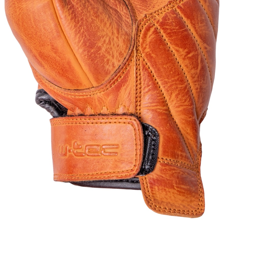 Kožené moto rukavice W-TEC Kruegero hnědá S - Obrázek 5