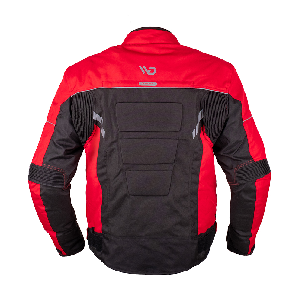 Pánská moto bunda BOS/WD Motorsports Vegas 1.0 Red 4XL - Obrázek 6