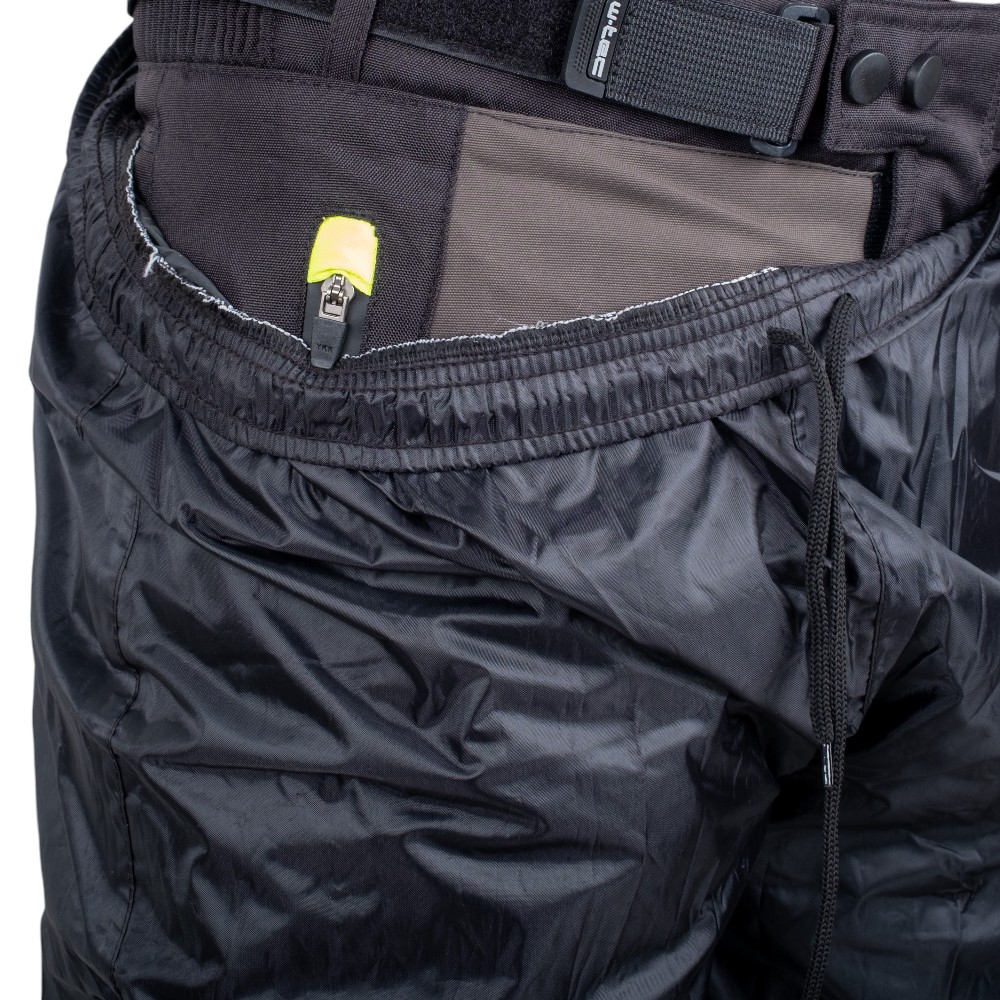 Pláštěnkové moto kalhoty W-TEC Nowet černá M (obrázek 3)