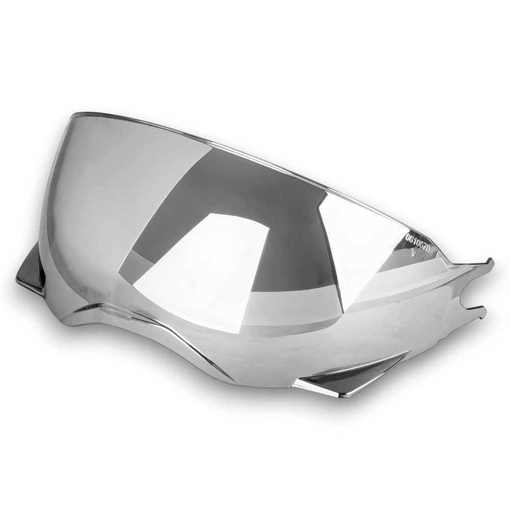 Náhradní hledí/sluneční clona pro přilbu W-TEC Satalone stříbrná
