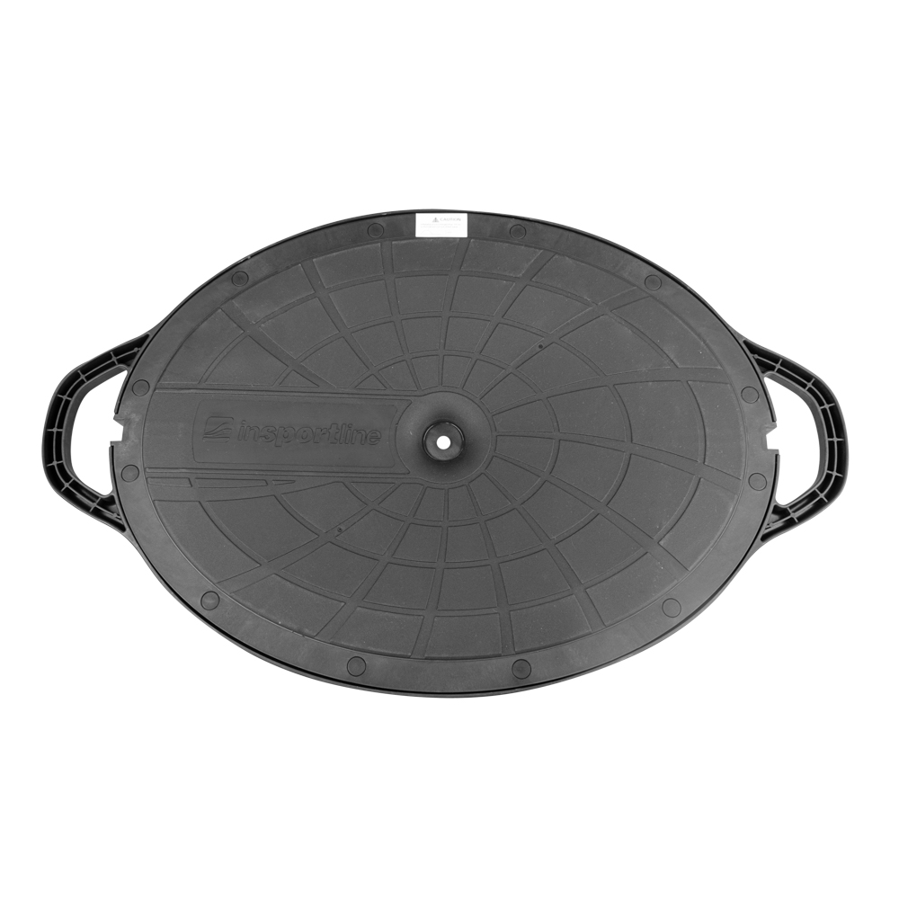 Balanční podložka inSPORTline Dome Hold s gumovými expandéry 100 cm / 4,6 kg černá - Obrázek 5