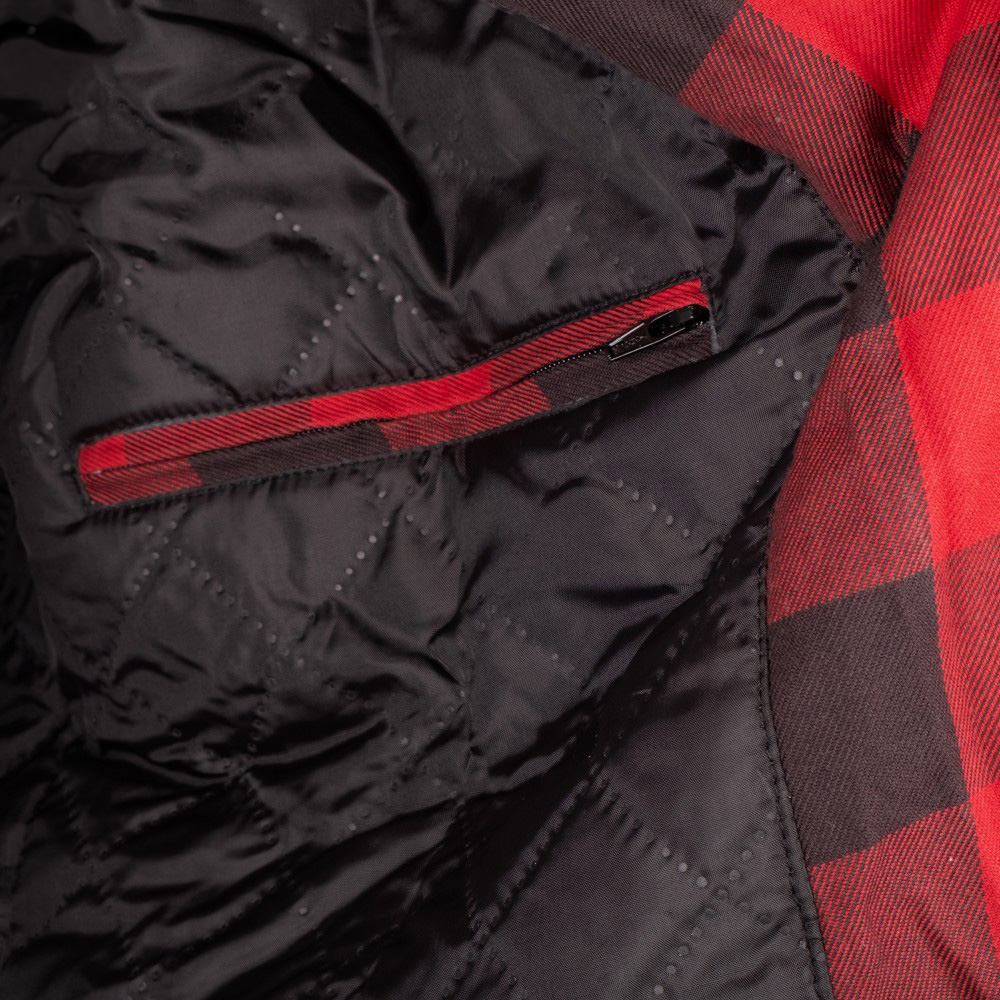 Softshellová moto bunda W-TEC Black Heart Rozzer červeno-černá L - Obrázek 6