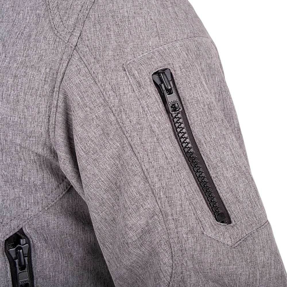 Dámská softshellová moto bunda W-TEC Algenia šedá XS - Obrázek 4