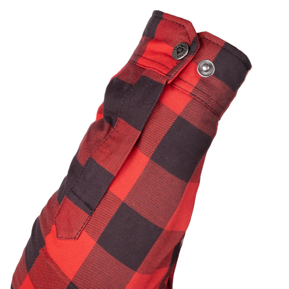 Bunda na chopper W-TEC Black Heart Ruffster černo-červená 3XL - Obrázek 6