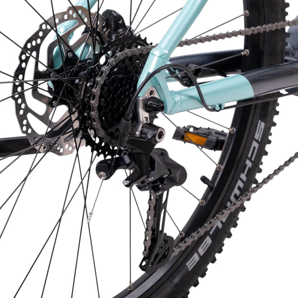 Dámské horské elektrokolo inSPORTline ISL Asuki 630 Wh 27,5" - model 2026 16" (155-170 cm) Aqua Blue (obrázek 11)