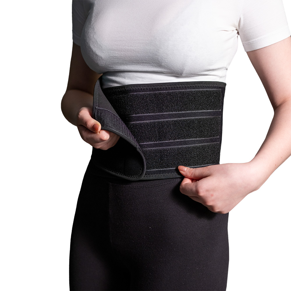 Neoprenový pás inSPORTline Waistup černá L (obrázek 4)