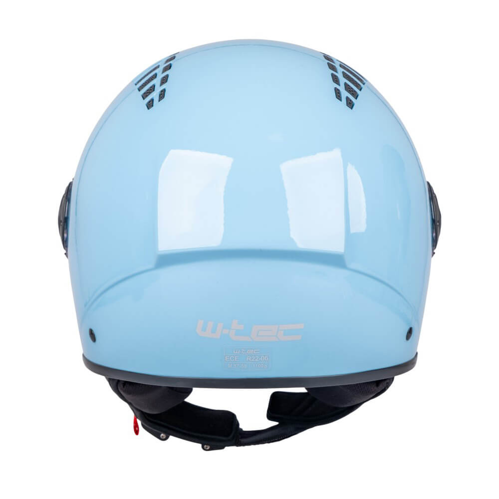 Otevřená přilba W-TEC Baraldo Celeste XL (61-62) (obrázek 6)