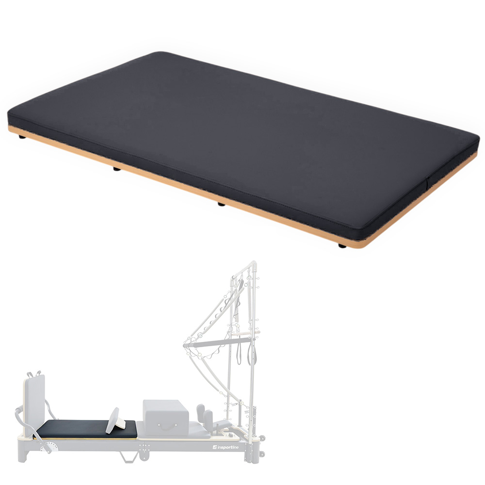 Vyplňující plošina k pilates reformeru inSPORTline Comfolder EVO antracit