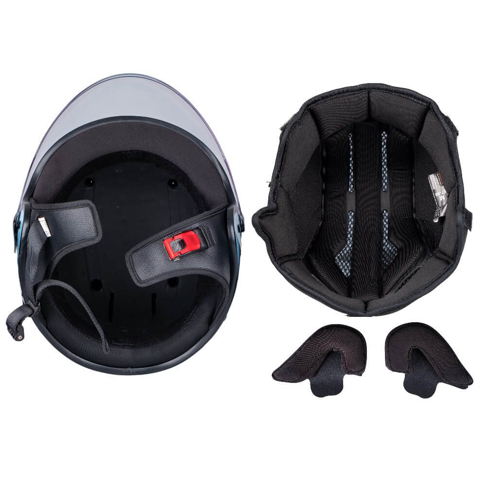 Otevřená přilba W-TEC Baraldo Celeste XL (61-62) (obrázek 9)