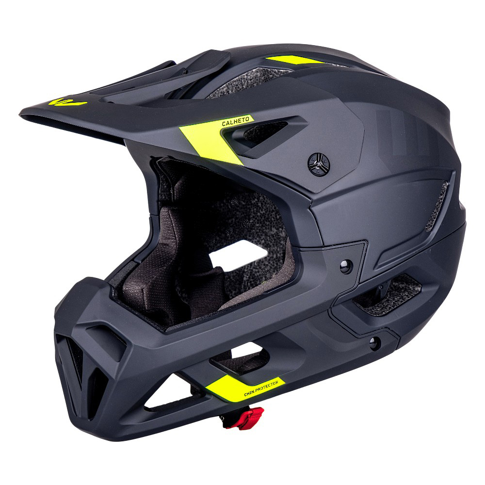 Downhill přilba W-TEC Calheto Black Neon M (54-58)