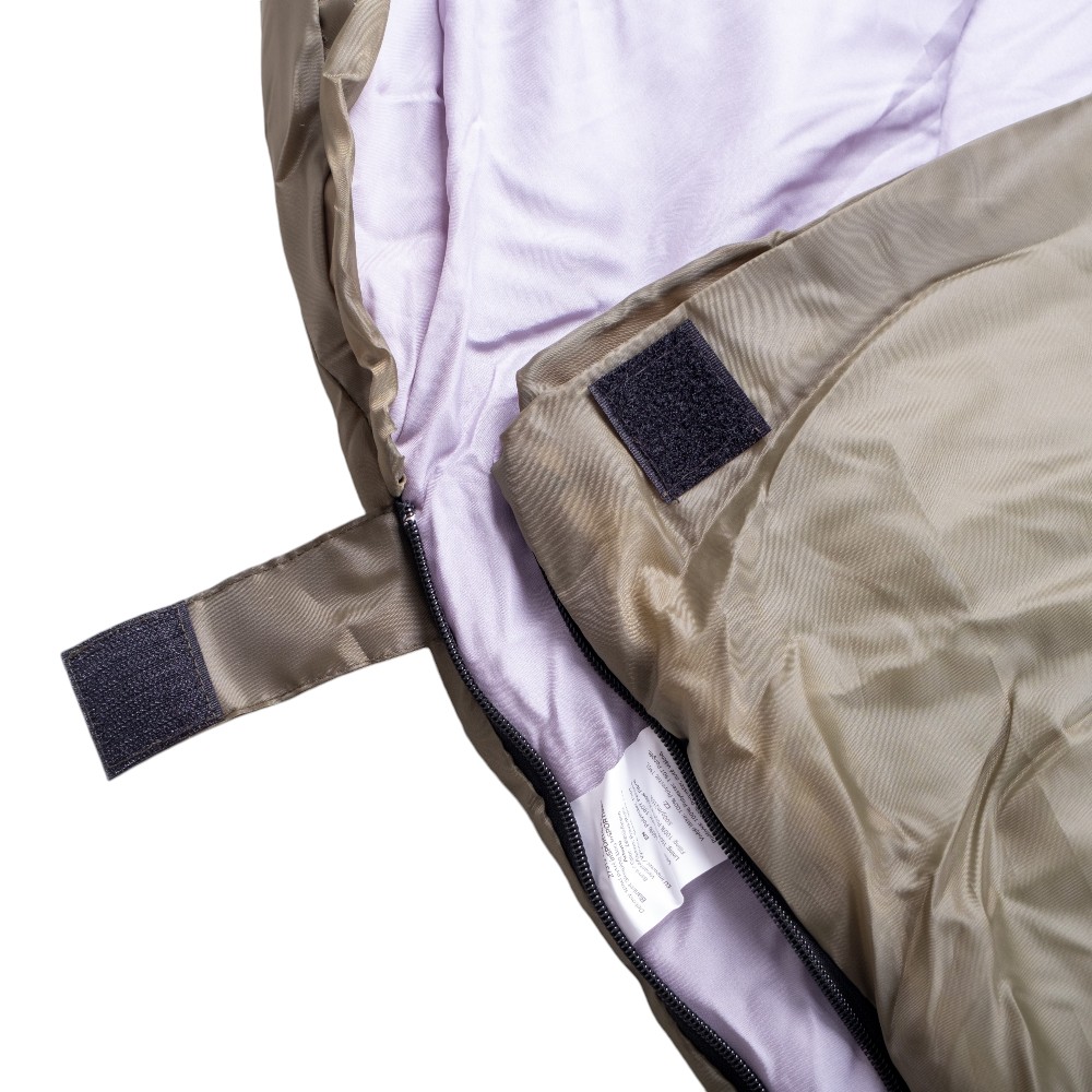 Spací pytel inSPORTline Arbaro 0°C/-5°C/-10°C pravá zelená - Obrázek 7