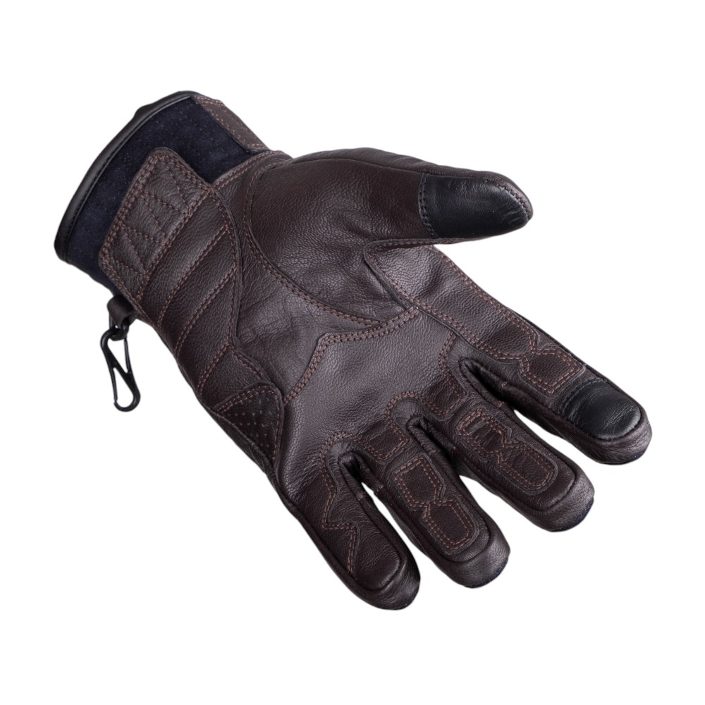 Letní moto rukavice W-TEC Fowlar deep coffee-indigo M (obrázek 4)