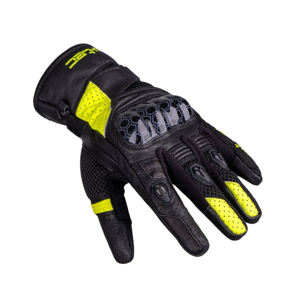 Moto rukavice W-TEC Kudavo černá-fluo S (obrázek 3)