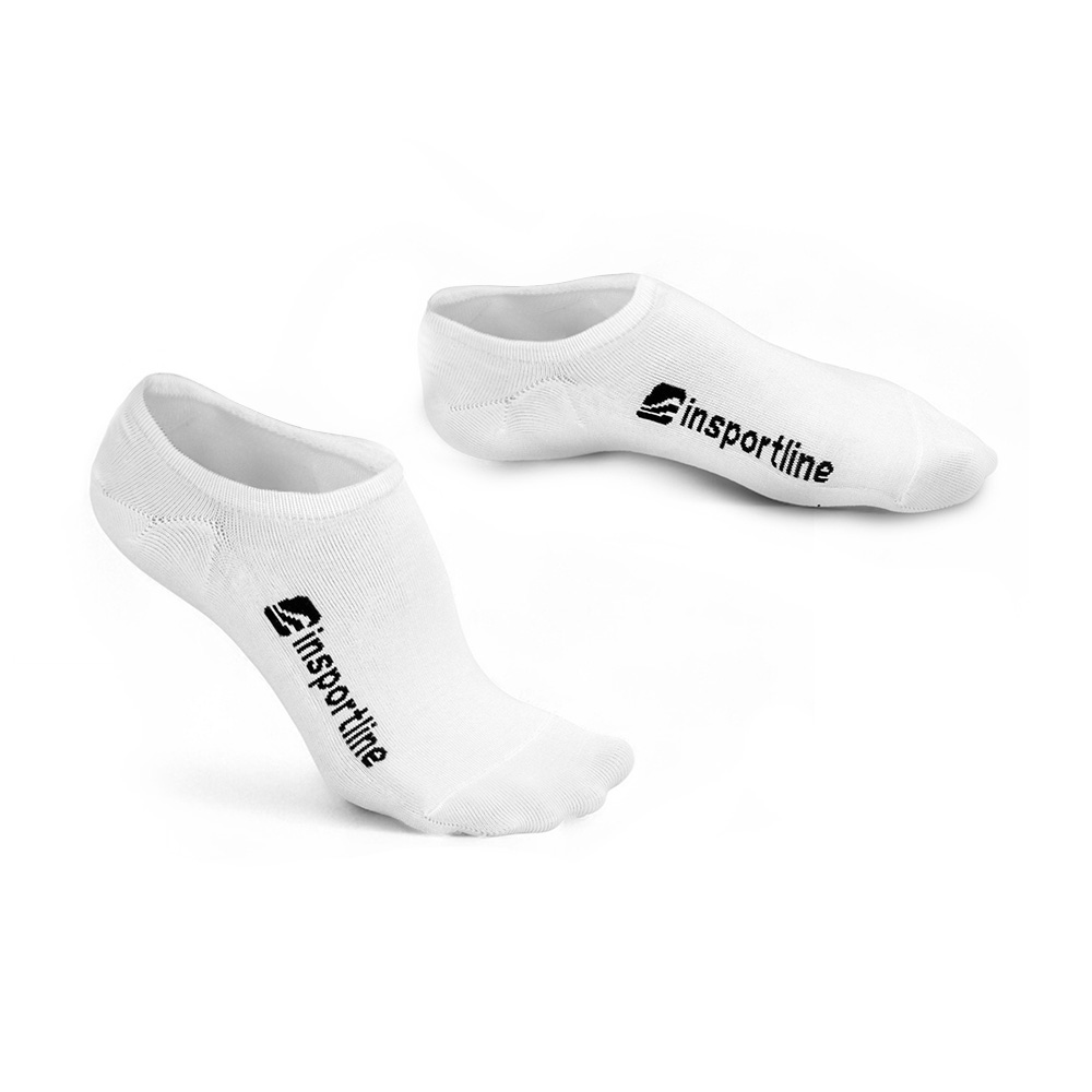 Bambusové neviditelné ponožky inSPORTline Silvatic Noshow AG+ antibakteriální - 3 páry černá 43-45 - Obrázek 4