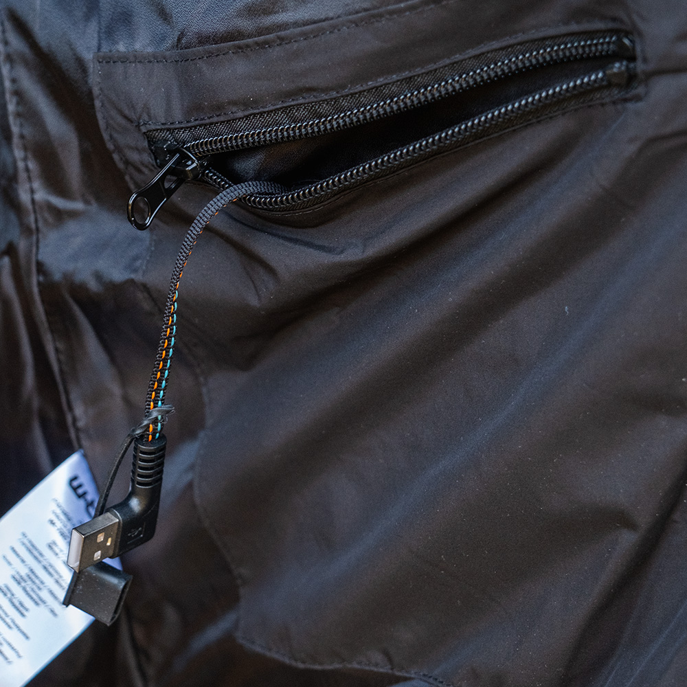 Pánská vyhřívaná bunda W-TEC HEATborg černá 3XL - Obrázek 6