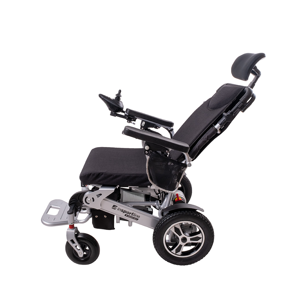 Elektrický invalidní vozík inSPORTline Hawkie Evo II s polohovatelným opěradlem 700W zelená (obrázek 4)